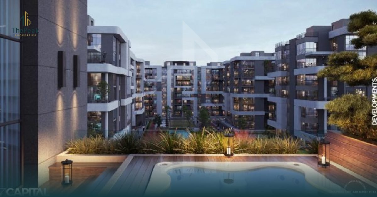 شقة للبيع بالعاصمة الإدارية الجديدة مساحة 168متر في كمبوند Karadia | THE PEAK PROPERTIES