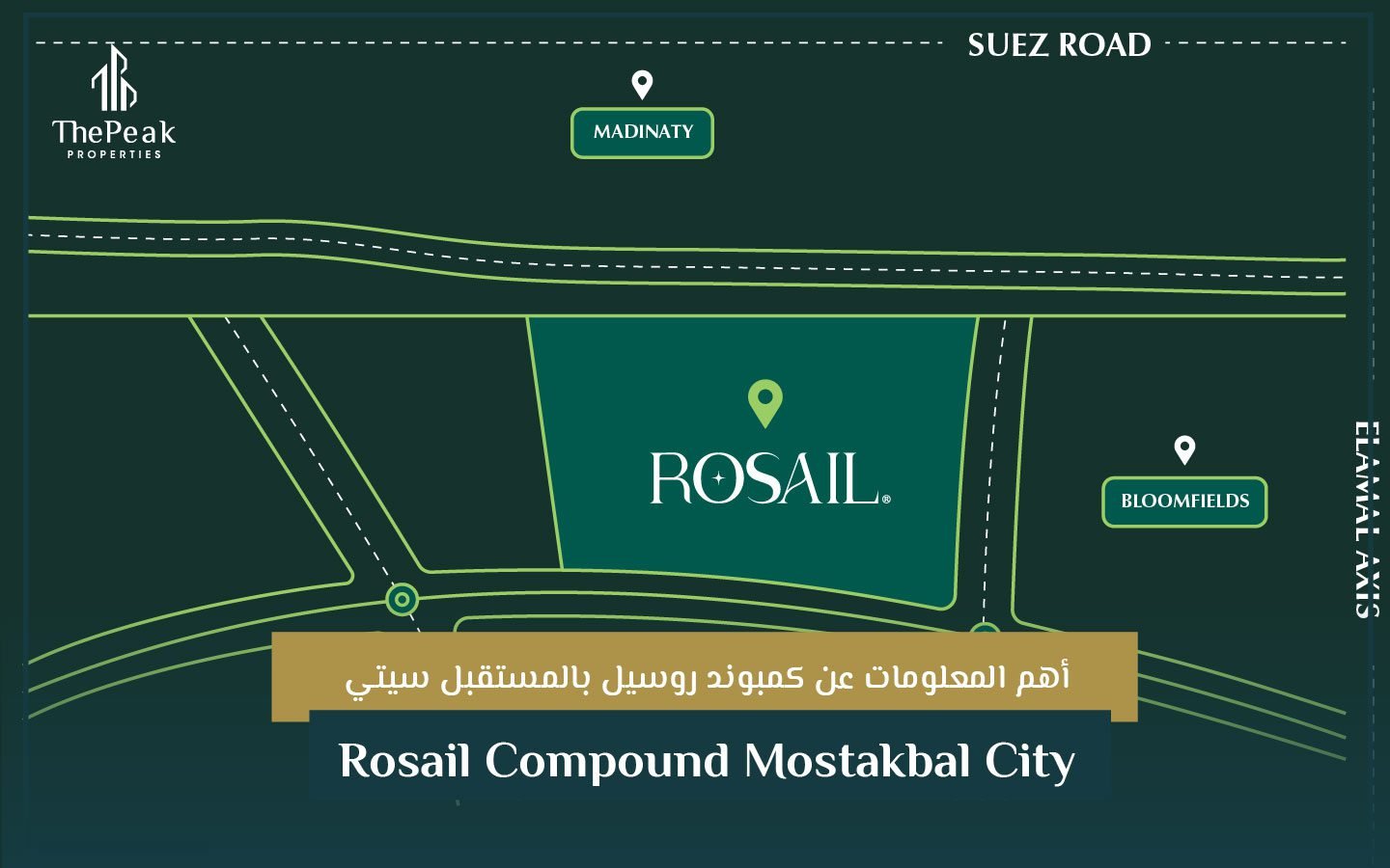 كمبوند روسيل بالمستقبل سيتي Rosail Compound Mostakbal City