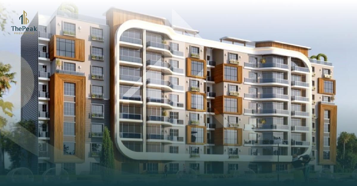 شقة للبيع بالعاصمة الإدارية الجديدة مساحة 185متر في كمبوند Ray residence | THE PEAK PROPERTIES