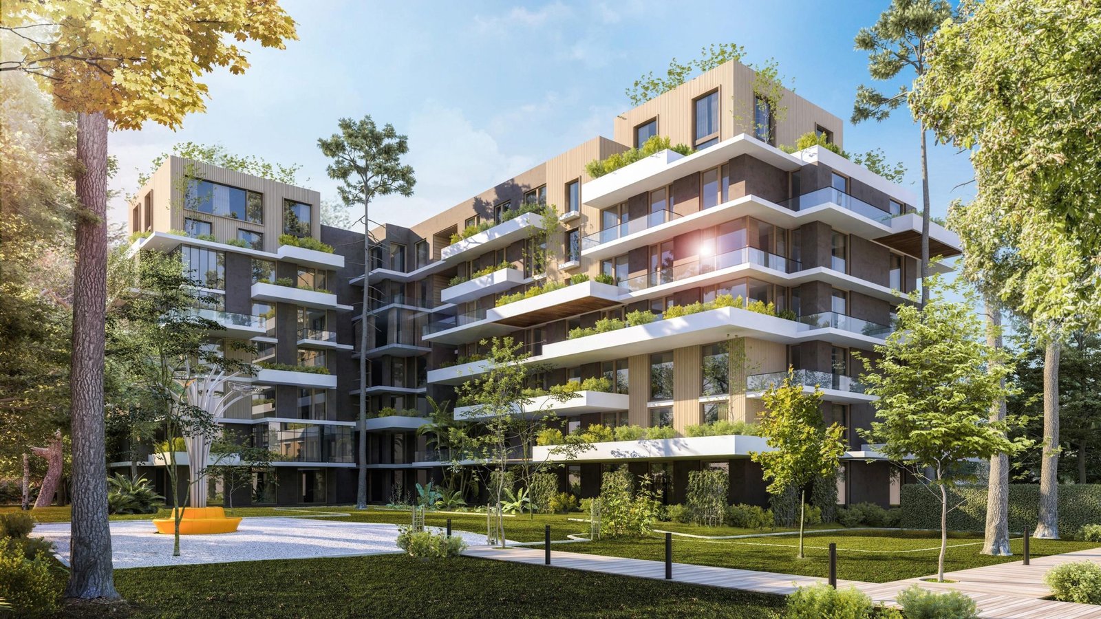 شقة للبيع بالعاصمة الإدارية الجديدة مساحة 126متر في كمبوند IL BOSCO | THE PEAK PROPERTIES