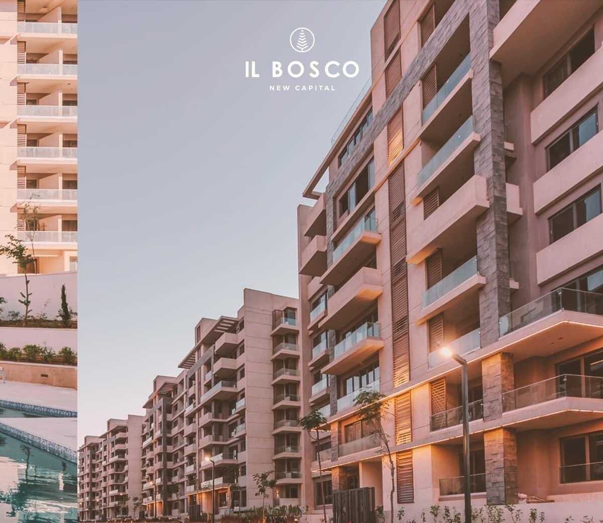 شقة للبيع بالعاصمة الإدارية الجديدة مساحة181متر في كمبوند IL BOSCO | THE PEAK PROPERTIES