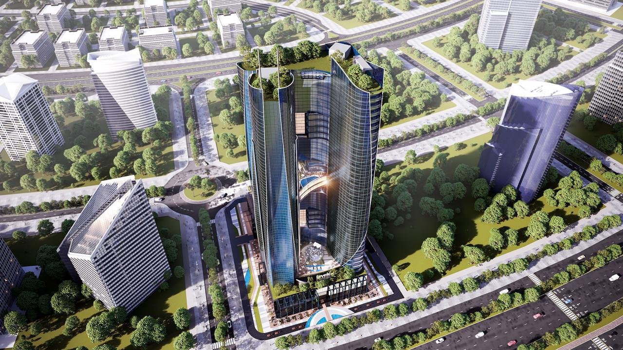 مكتب للبيع بالتقسيط في العاصمة الإدارية الجديدة مساحة 119م بمقدم 20 % و تقسيط يصل إلي 8 سنوات في مشروع levels Tower | THE PEAK PROPERTIES